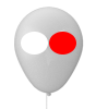 Luftballon CRYSTAL Ø 30 cm 2/0-farbig (Weiß & HKS oder Pantone) einseitig bedruckt