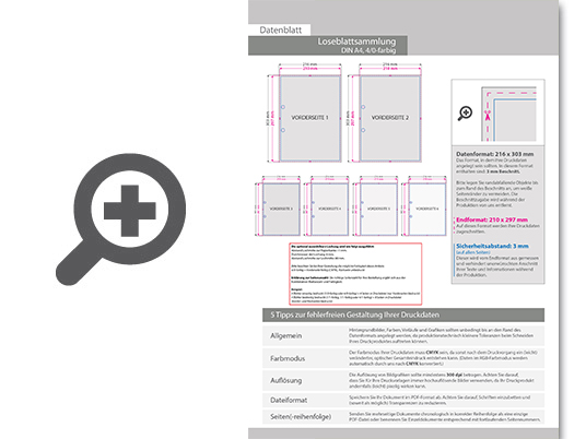 Product Bild loseblattsammlung_din_a4__36_bl__tter_pro_sammlung__vorne_farbig_(4_0)