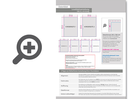 Product Bild loseblattsammlung_din_a3__84_bl__tter_pro_sammlung__vorne_farbig_(4_0)
