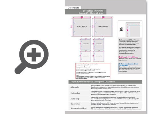 Product Bild loseblattsammlung_21_0_cm_x_21_0_cm__540_bl__tter_pro_sammlung__vorne_farbig_(4_0)