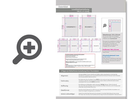 Product Bild loseblattsammlung_din_a5__428_bl__tter_pro_sammlung__vorne_farbig_und_hinten_schwarz_(4_1)