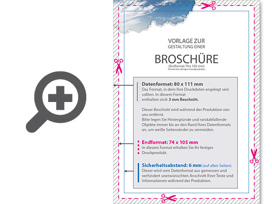 Product Bild brosch__re_mit_ring__sen__endformat_din_a7__56-seitig