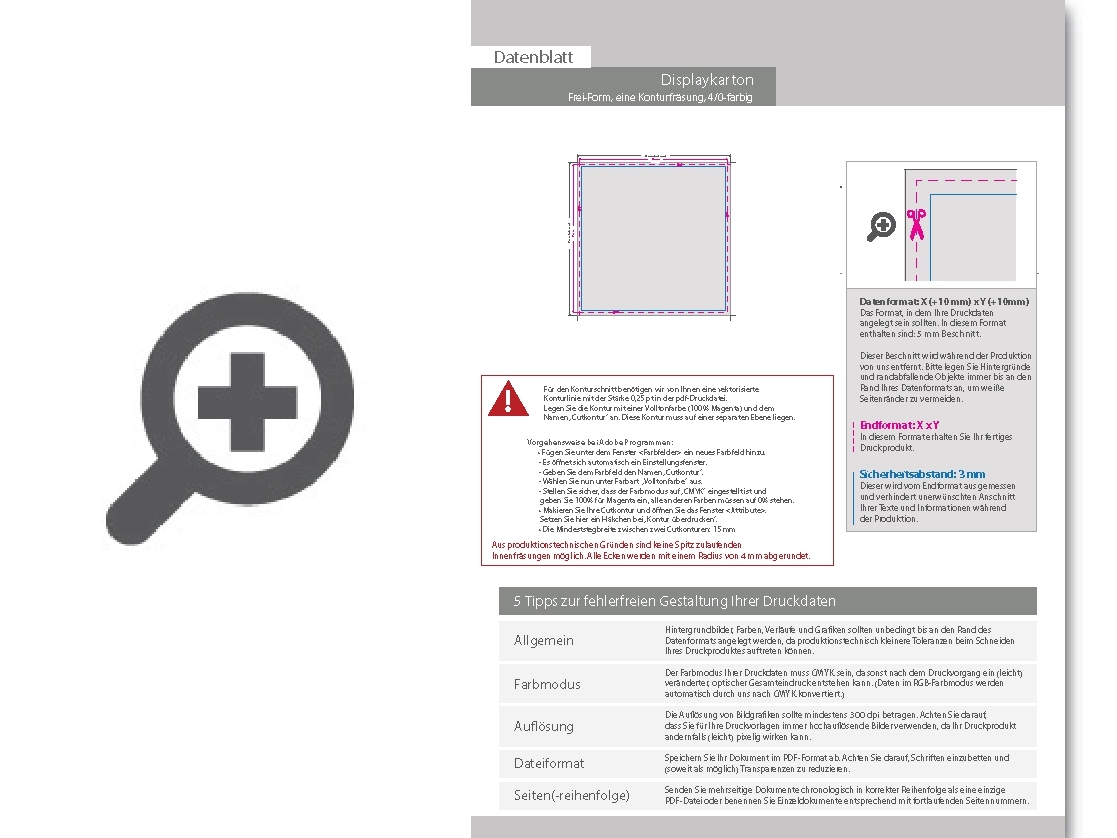 Product Bild displaykarton_in_frei-form_(eine_konturfr__sung_m__glich)___einseitig_4_0-farbig_bedruckt