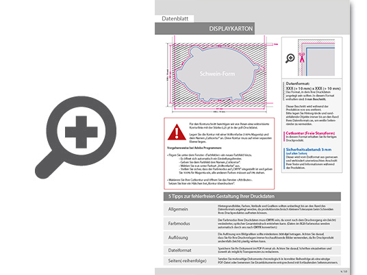 Product Bild displaykarton_in_schwein-form_konturgefr__st___einseitig_4_0-farbig_bedruckt