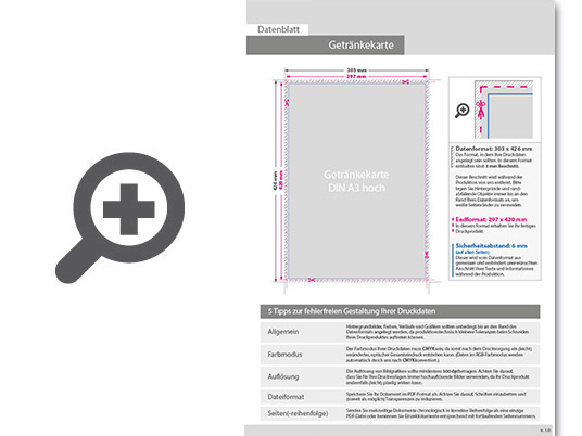 Product Bild getr__nkekarte_mit_metall-spiralbindung__endformat_din_a3__32-seitig