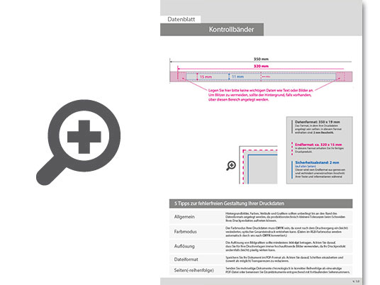 Product Bild neon_einlassb__nder_stoff__1_0-farbig_einseitig_bedruckt_(vorne_schwarz)