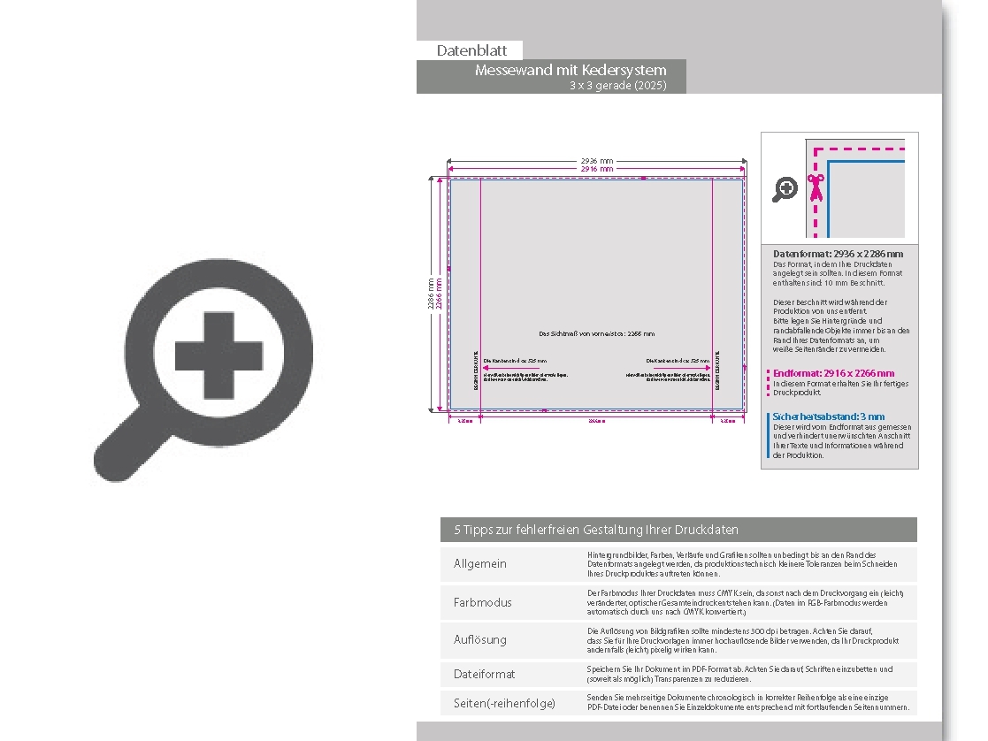 Product Bild hochwertige_messewand_mit_kedersystem_inklusive_druck_und_versand_3_x_3_gerade_(modell_ab_2025)