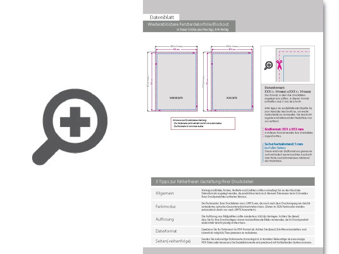 Product Bild wiederabl__sbare_fensterdekorfolie_blockout_mit_freier_gr____e_(rechteckig)__4_4_farbig_beidseitig_bedruckt